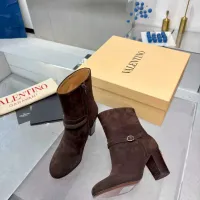 Cheap Valentino Boots For Women #1392529 Replica Wholesale [$145.00 USD] [ITEM#1392529] on Replica Valentino Boots