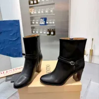 Cheap Valentino Boots For Women #1392537 Replica Wholesale [$145.00 USD] [ITEM#1392537] on Replica Valentino Boots