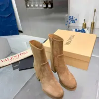Cheap Valentino Boots For Women #1392560 Replica Wholesale [$145.00 USD] [ITEM#1392560] on Replica Valentino Boots