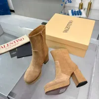 Cheap Valentino Boots For Women #1392560 Replica Wholesale [$145.00 USD] [ITEM#1392560] on Replica Valentino Boots