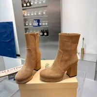 Cheap Valentino Boots For Women #1392560 Replica Wholesale [$145.00 USD] [ITEM#1392560] on Replica Valentino Boots