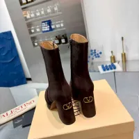 Cheap Valentino Boots For Women #1392561 Replica Wholesale [$145.00 USD] [ITEM#1392561] on Replica Valentino Boots