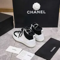 Cheap Chanel High Tops Shoes For Women #1392605 Replica Wholesale [$115.00 USD] [ITEM#1392605] on Replica Chanel High Tops Shoes