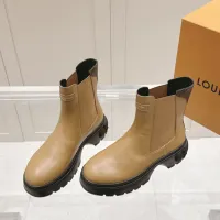 Cheap Louis Vuitton Boots For Women #1392607 Replica Wholesale [$130.00 USD] [ITEM#1392607] on Replica Louis Vuitton Boots