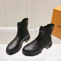 Cheap Louis Vuitton Boots For Women #1392608 Replica Wholesale [$130.00 USD] [ITEM#1392608] on Replica Louis Vuitton Boots