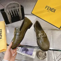 Cheap Fendi Leather Shoes For Women #1392621 Replica Wholesale [$102.00 USD] [ITEM#1392621] on Replica Fendi Leather Shoes