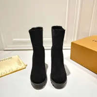 Cheap Louis Vuitton Boots For Women #1392624 Replica Wholesale [$115.00 USD] [ITEM#1392624] on Replica Louis Vuitton Boots