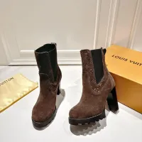 Cheap Louis Vuitton Boots For Women #1392625 Replica Wholesale [$115.00 USD] [ITEM#1392625] on Replica Louis Vuitton Boots