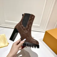 Cheap Louis Vuitton Boots For Women #1392625 Replica Wholesale [$115.00 USD] [ITEM#1392625] on Replica Louis Vuitton Boots