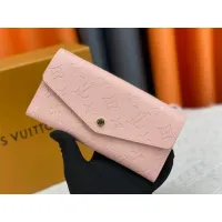 Cheap Louis Vuitton LV Long Wallets For Women #1392626 Replica Wholesale [$40.00 USD] [ITEM#1392626] on Replica Louis Vuitton LV Wallets