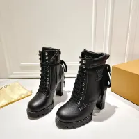 Cheap Louis Vuitton Boots For Women #1392628 Replica Wholesale [$128.00 USD] [ITEM#1392628] on Replica Louis Vuitton Boots