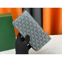 Cheap Goyard Long Wallets #1392640 Replica Wholesale [$40.00 USD] [ITEM#1392640] on Replica Goyard Wallets