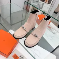 Cheap Hermes Boots For Women #1392665 Replica Wholesale [$145.00 USD] [ITEM#1392665] on Replica Hermes Boots
