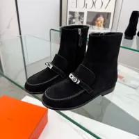 Cheap Hermes Boots For Women #1392667 Replica Wholesale [$145.00 USD] [ITEM#1392667] on Replica Hermes Boots