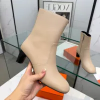 Cheap Hermes Boots For Women #1392672 Replica Wholesale [$145.00 USD] [ITEM#1392672] on Replica Hermes Boots
