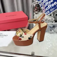 Cheap Valentino Sandal For Women #1392683 Replica Wholesale [$85.00 USD] [ITEM#1392683] on Replica Valentino Sandal