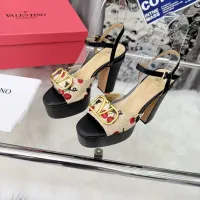 Cheap Valentino Sandal For Women #1392684 Replica Wholesale [$85.00 USD] [ITEM#1392684] on Replica Valentino Sandal