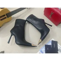 Cheap Yves Saint Laurent YSL Boots For Women #1392687 Replica Wholesale [$130.00 USD] [ITEM#1392687] on Replica Yves Saint Laurent YSL Boots