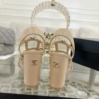 Cheap Chanel Sandal For Women #1392695 Replica Wholesale [$108.00 USD] [ITEM#1392695] on Replica Chanel Sandal