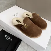 Cheap Celine Slippers For Women #1392709 Replica Wholesale [$96.00 USD] [ITEM#1392709] on Replica Celine Slippers
