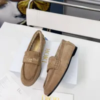 Cheap Christian Dior Leather Shoes For Women #1392715 Replica Wholesale [$112.00 USD] [ITEM#1392715] on Replica Christian Dior Leather Shoes