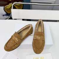 Cheap Christian Dior Leather Shoes For Women #1392716 Replica Wholesale [$112.00 USD] [ITEM#1392716] on Replica Christian Dior Leather Shoes