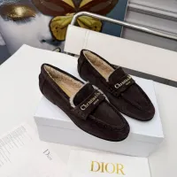 Cheap Christian Dior Leather Shoes For Women #1392719 Replica Wholesale [$112.00 USD] [ITEM#1392719] on Replica Christian Dior Leather Shoes