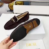Cheap Christian Dior Leather Shoes For Women #1392719 Replica Wholesale [$112.00 USD] [ITEM#1392719] on Replica Christian Dior Leather Shoes