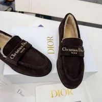 Cheap Christian Dior Leather Shoes For Women #1392719 Replica Wholesale [$112.00 USD] [ITEM#1392719] on Replica Christian Dior Leather Shoes