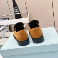Cheap Prada Leather Shoes For Women #1392726 Replica Wholesale [$102.00 USD] [ITEM#1392726] on Replica Prada Leather Shoes