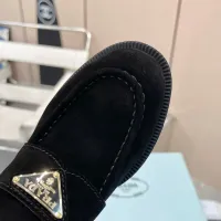 Cheap Prada Leather Shoes For Women #1392730 Replica Wholesale [$102.00 USD] [ITEM#1392730] on Replica Prada Leather Shoes