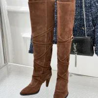 Cheap Yves Saint Laurent YSL Boots For Women #1392744 Replica Wholesale [$238.02 USD] [ITEM#1392744] on Replica Yves Saint Laurent YSL Boots