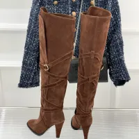 Cheap Yves Saint Laurent YSL Boots For Women #1392744 Replica Wholesale [$238.02 USD] [ITEM#1392744] on Replica Yves Saint Laurent YSL Boots