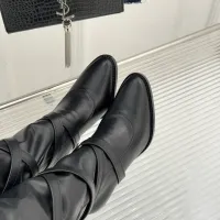 Cheap Yves Saint Laurent YSL Boots For Women #1392745 Replica Wholesale [$238.02 USD] [ITEM#1392745] on Replica Yves Saint Laurent YSL Boots