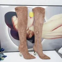 Cheap Yves Saint Laurent YSL Boots For Women #1392751 Replica Wholesale [$132.00 USD] [ITEM#1392751] on Replica Yves Saint Laurent YSL Boots