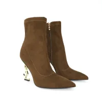 Cheap Yves Saint Laurent YSL Boots For Women #1392764 Replica Wholesale [$118.00 USD] [ITEM#1392764] on Replica Yves Saint Laurent YSL Boots