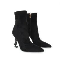 Cheap Yves Saint Laurent YSL Boots For Women #1392765 Replica Wholesale [$118.00 USD] [ITEM#1392765] on Replica Yves Saint Laurent YSL Boots