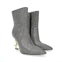 Cheap Yves Saint Laurent YSL Boots For Women #1392781 Replica Wholesale [$190.00 USD] [ITEM#1392781] on Replica Yves Saint Laurent YSL Boots