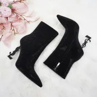 Cheap Yves Saint Laurent YSL Boots For Women #1392783 Replica Wholesale [$190.00 USD] [ITEM#1392783] on Replica Yves Saint Laurent YSL Boots