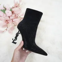 Cheap Yves Saint Laurent YSL Boots For Women #1392783 Replica Wholesale [$190.00 USD] [ITEM#1392783] on Replica Yves Saint Laurent YSL Boots