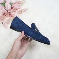 Cheap Yves Saint Laurent YSL Leather Shoes For Women #1392793 Replica Wholesale [$102.00 USD] [ITEM#1392793] on Replica Yves Saint Laurent YSL Leather Shoes