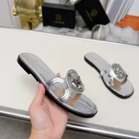 Cheap Versace Slippers For Women #1392800 Replica Wholesale [$82.00 USD] [ITEM#1392800] on Replica Versace Slippers