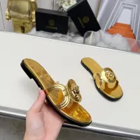 Cheap Versace Slippers For Women #1392801 Replica Wholesale [$82.00 USD] [ITEM#1392801] on Replica Versace Slippers