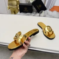 Cheap Versace Slippers For Women #1392801 Replica Wholesale [$82.00 USD] [ITEM#1392801] on Replica Versace Slippers