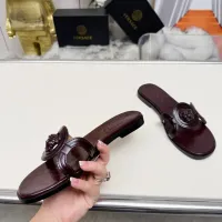 Cheap Versace Slippers For Women #1392811 Replica Wholesale [$82.00 USD] [ITEM#1392811] on Replica Versace Slippers