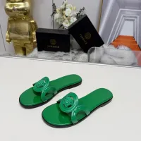 Cheap Versace Slippers For Women #1392814 Replica Wholesale [$82.00 USD] [ITEM#1392814] on Replica Versace Slippers