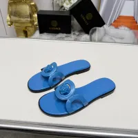 Cheap Versace Slippers For Women #1392815 Replica Wholesale [$82.00 USD] [ITEM#1392815] on Replica Versace Slippers