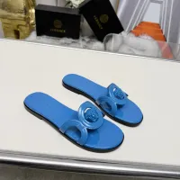 Cheap Versace Slippers For Women #1392815 Replica Wholesale [$82.00 USD] [ITEM#1392815] on Replica Versace Slippers