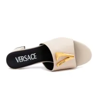 Cheap Versace Slippers For Women #1392837 Replica Wholesale [$85.00 USD] [ITEM#1392837] on Replica Versace Slippers