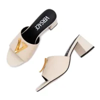 Cheap Versace Slippers For Women #1392837 Replica Wholesale [$85.00 USD] [ITEM#1392837] on Replica Versace Slippers